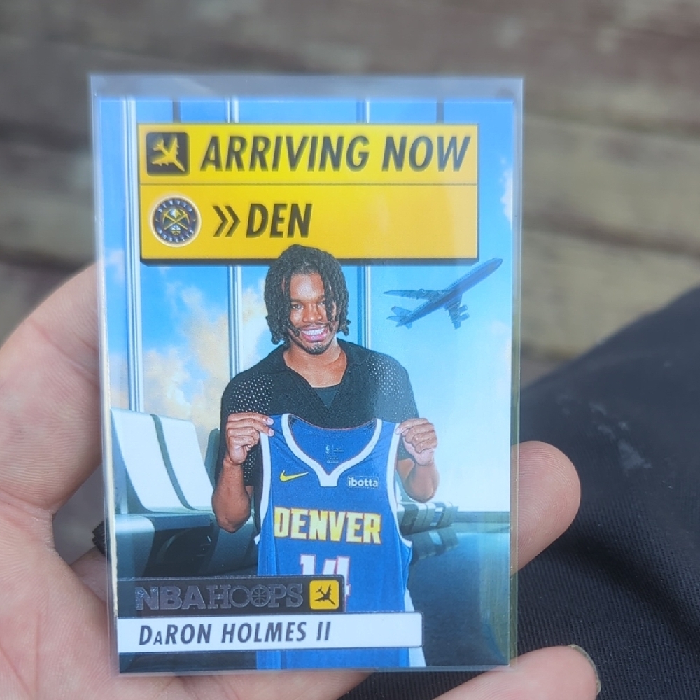 NBA Hoops Daron Holmes II Trading Card